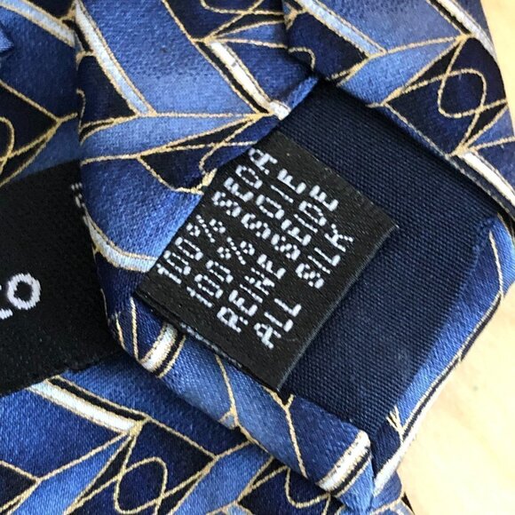 Uomo Venetto Silk Necktie - Picture 4 of 4